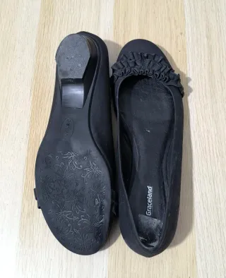 Bailarinas negras talla 41.