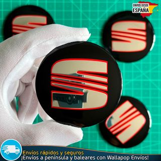 X4 Emblemas Sea 60mm Pegatinas Tapacubos Llantas