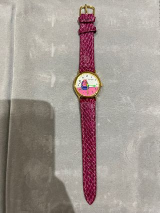 Reloj Pitters Watch niña rosa y dorado