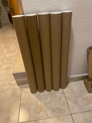 5 Tubos para LAM  8x75 cm