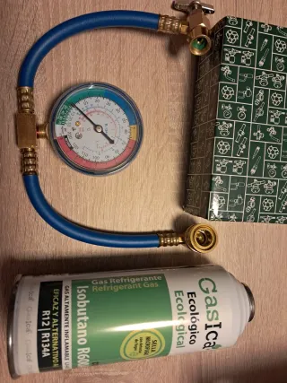 Recarga A/A R134a/R12 Isobutano R600