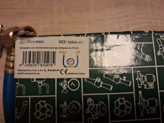 Recarga A/A R134a/R12 Isobutano R600