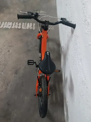Bicicleta Infantil 16 Naranja