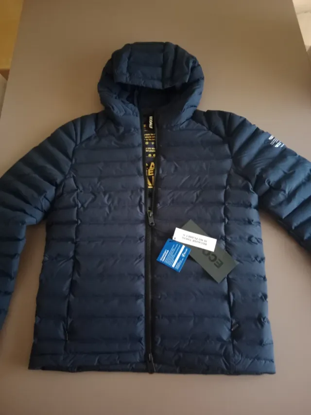 Giacca blu imbottita Ecoalf taglia M
