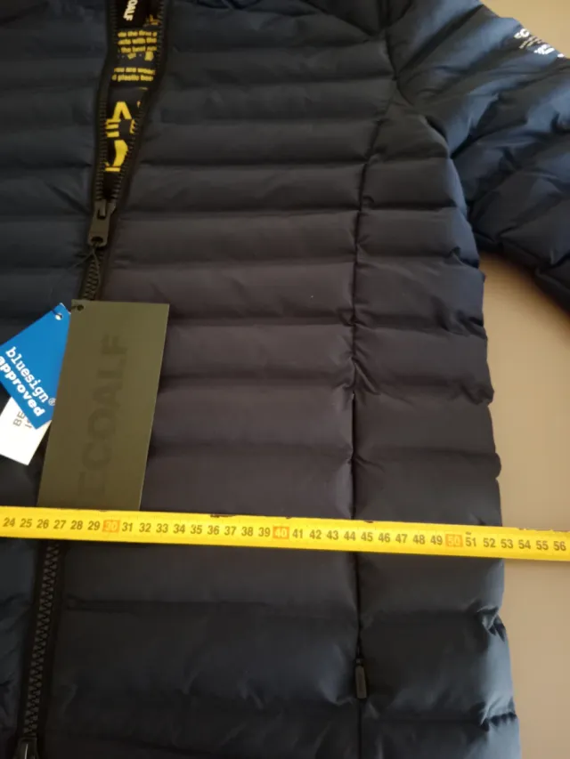 Giacca blu imbottita Ecoalf taglia M