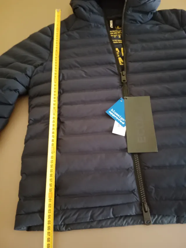 Giacca blu imbottita Ecoalf taglia M