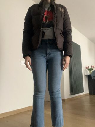 Piumino La Martina donna marrone