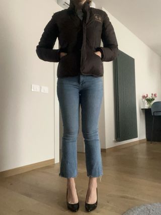 Piumino La Martina donna marrone