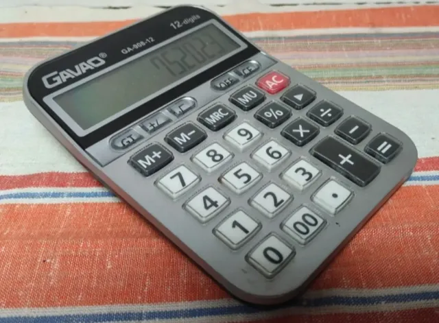 Calcolatrice GAVAO GA-908-12 12 cifre