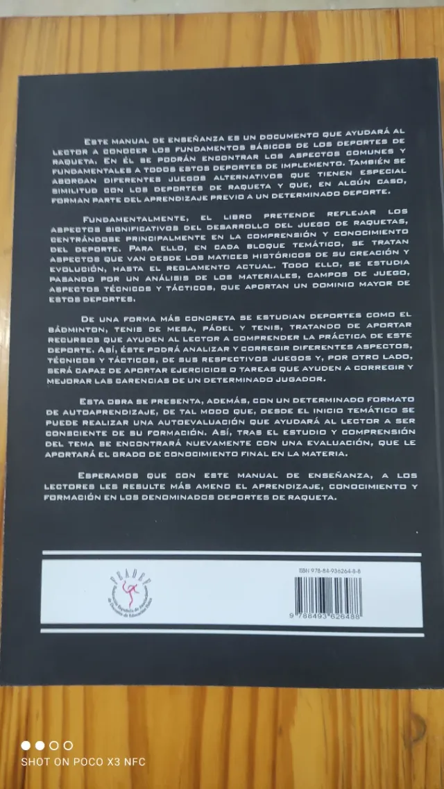 Fundamentos de los deportes de raqueta Manual d...