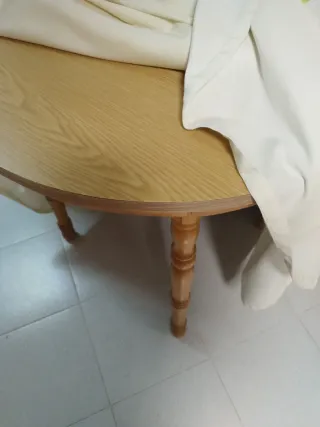 Mesa redonda extensible