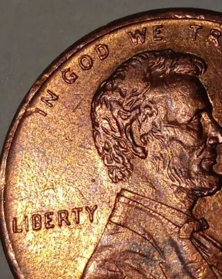 MONEDA 1 CENTAVO LINCOLN.1996.DOBLE OREJA.