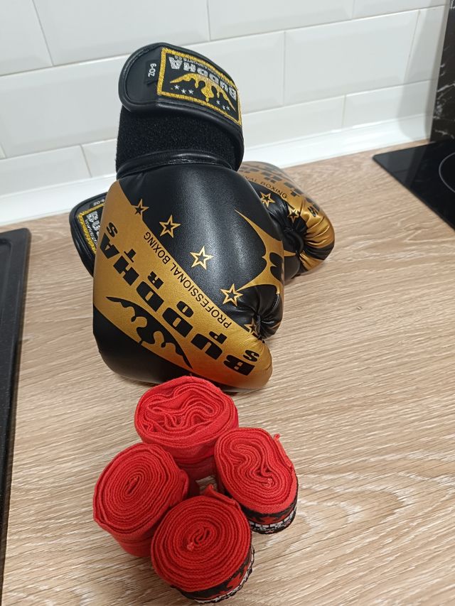 Guantes Boxeo Infantil BUDDHA + Vendas