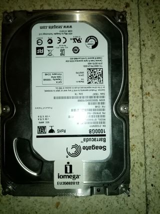 Disco Duro Seagate Barracuda 1TB 7200RPM