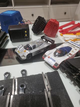 Circuito Scalextric SuperSlot Coches