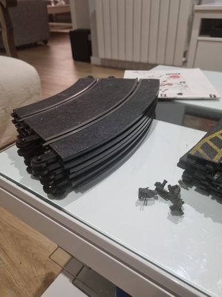 Circuito Scalextric SuperSlot Coches
