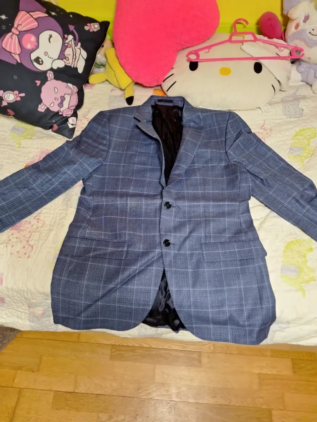 Chaqueta Emidio Tucci a cuadros Talla M