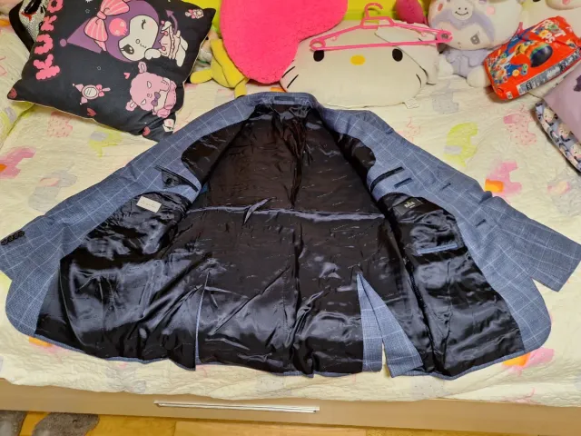 Chaqueta Emidio Tucci a cuadros Talla M