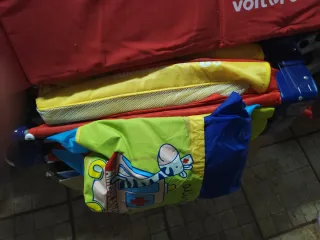 Cuna de viaje con colchón