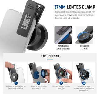 NEEWER BASICS LS-67 2en1 Objetivos Cámara Móvil