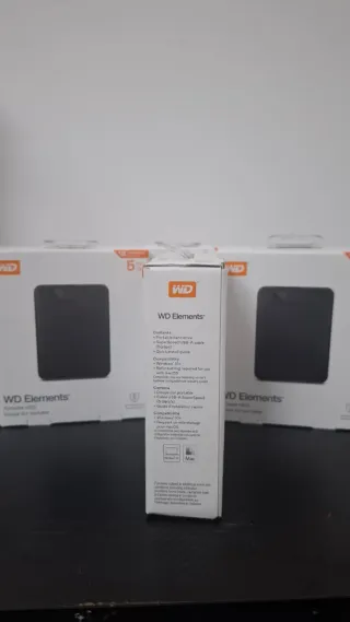 5 unidades/WD Elements 5TB/ Precintados