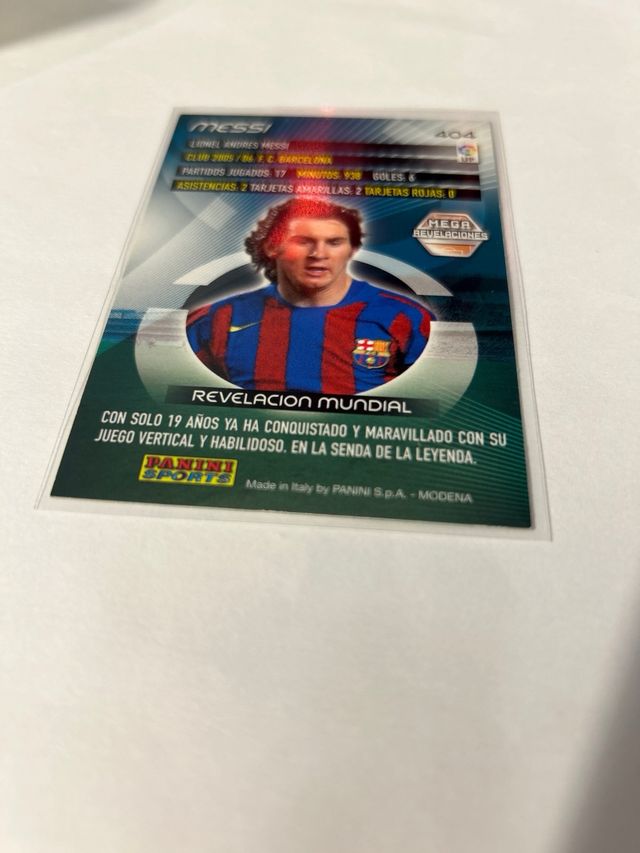 Cromo Messi 2006/2007