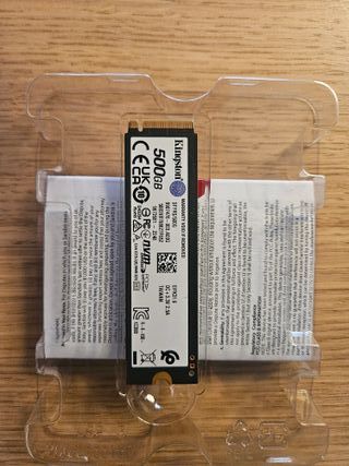 SSD Kingston Fury Renegade 500GB PCIe 4.0 NVMe M.2