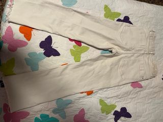 Pantalón campana Zara beige