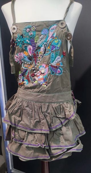 Peto Custo Bordado Talla S