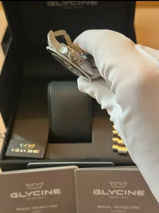 Reloj Glycine Combat Sub GL 1017 Marrón/Plata