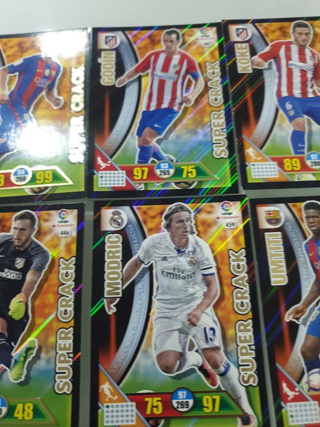 Adrenalyn Super Crack Colección Fútbol