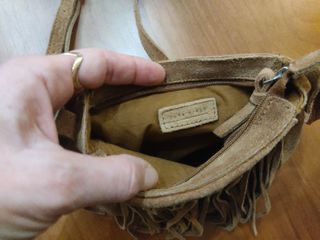 Bolso de ante para niña con flecos Zara Girls