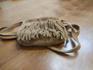 Bolso de ante para niña con flecos Zara Girls