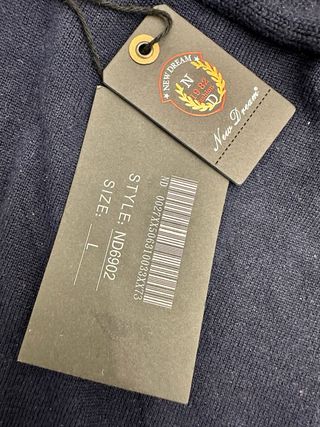 Maglione nero collo alto