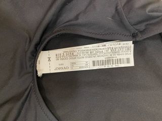 Bañador Oysho Negro Talla s