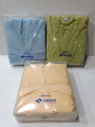 Albornoz rizo capucha La Sirena Talla 8