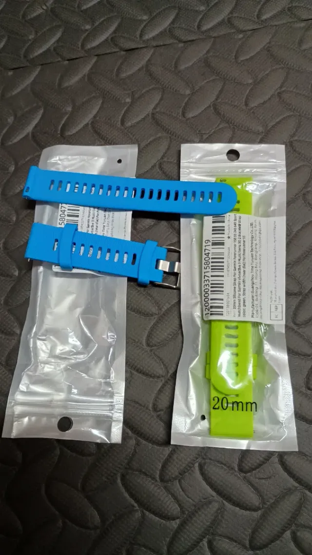 Correas Silicona 20mm Garmin Forerunner