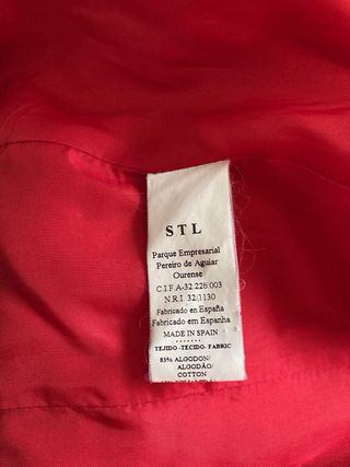 Falda T. 38 y Americana Purificación García.