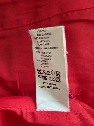 Falda T. 38 y Americana Purificación García.