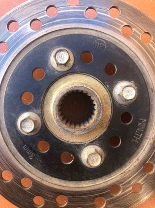 Disco Freno Quad + cruceta.