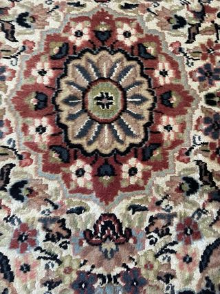 Tappeto Nain piccolo lana, seta nuovo 105x63