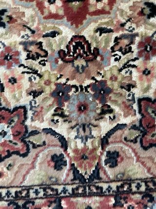 Tappeto Nain piccolo lana, seta nuovo 105x63