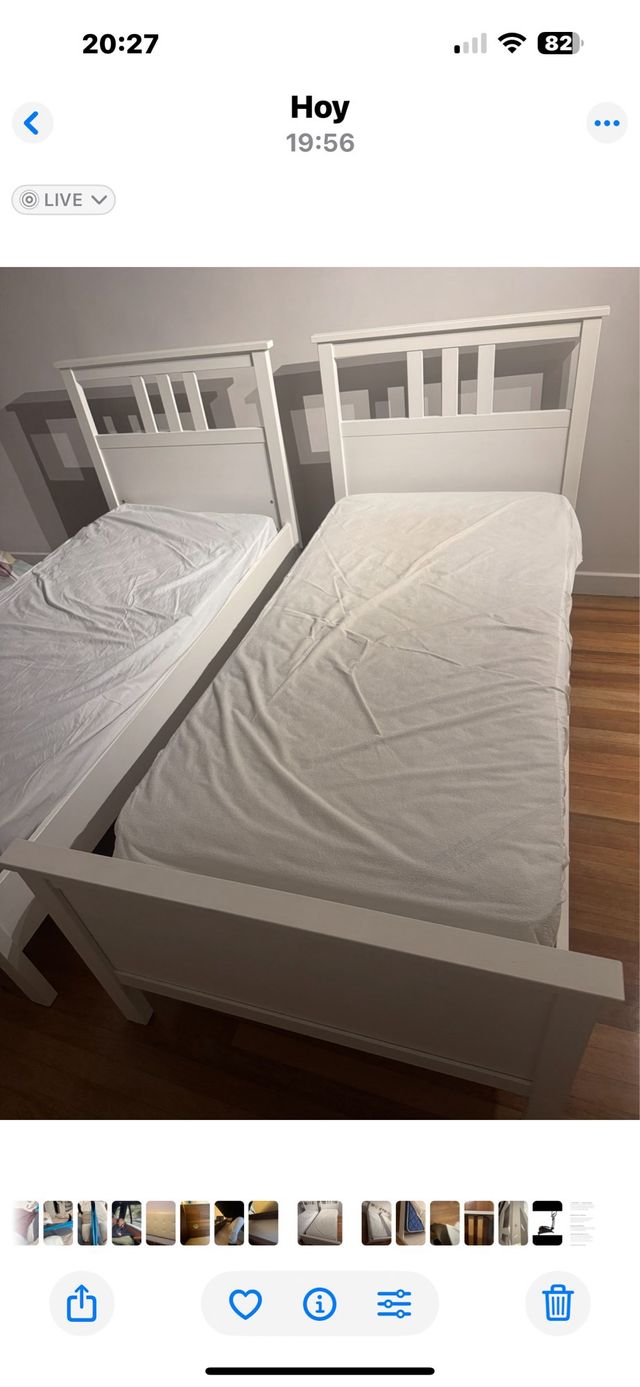 2 Camas 90x200 cm, OPORTUNIDADE!!