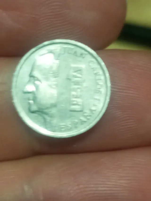 Moneda 1 Peseta Rey Juan Carlos 1998