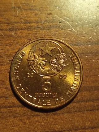 Mauritania 5 Ouguiya 2009