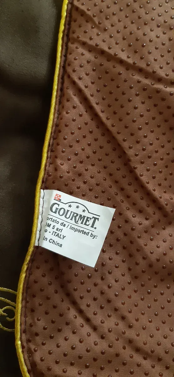 Tappetino per animali Gourmet con decorazioni