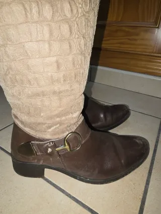 Botas altas de piel Payma