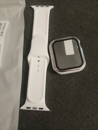 Funda y correa Apple Watch 44mm blanca