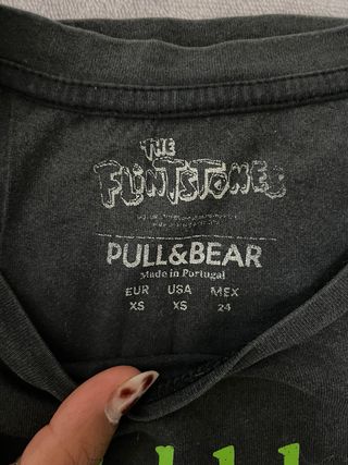 Camiseta manga corta de los picapiedra