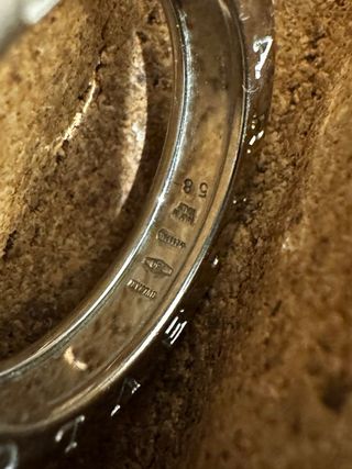 Anello Bulgari in oro bianco